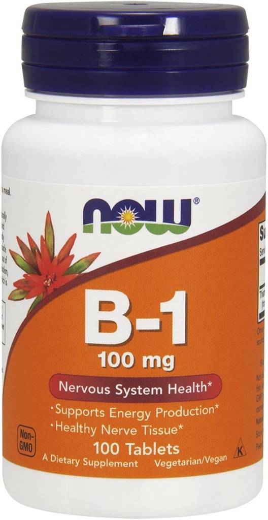 ACUM Vitamina B-1 (tiamină) 100 mg, 100 comprimate (pachet de 4)