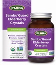 Flora - SambuGuard Elderberry Cristals, Oferă suport antioxidant și imun, Consolidarea Imunitate, Detox Body, Boost Energy, 1.7-oz. Pulbere