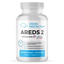 AREDS 2 Eye Vitamina si Suplimentul mineral pentru sanatatea oculara, Lutemax 2020 cu Institutul Ochilor Naturali AREDS 2 Ingrediente de studiu Lutein, Vitamina C, & Zeaxantină, 120 Mini Softgels