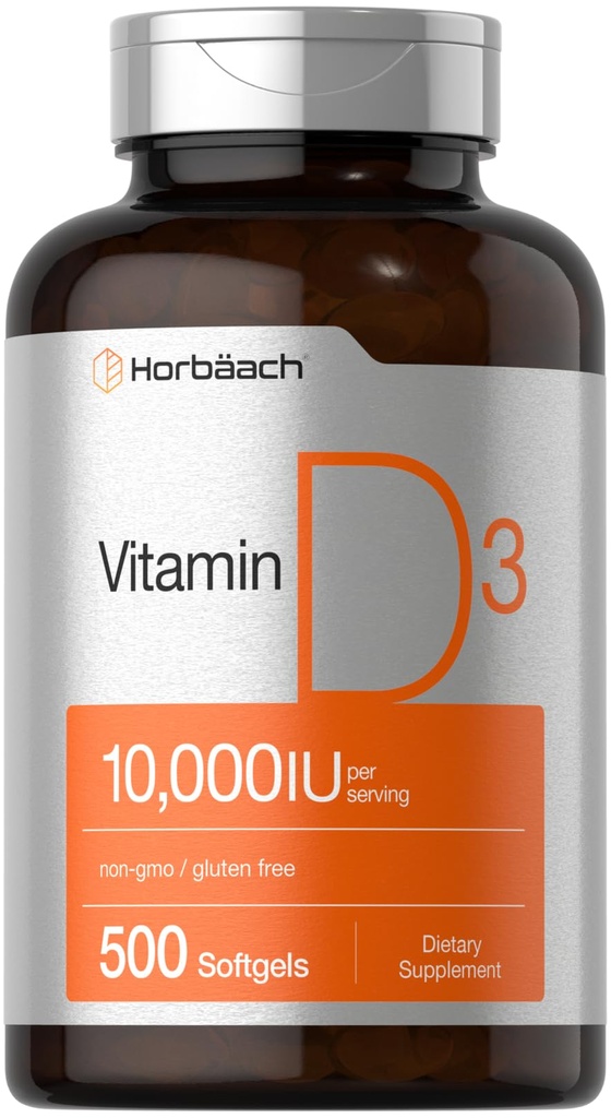 Horbäach Vitamina D3 10000 UI 