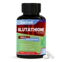Suplimentul de glutatione 1000 mg Antioxidant - Formula Vegan Premium pentru Suport Imun, Skin Brightening & Detox hepatic 