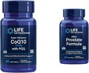 Life Extensie Super Ubichinol CoQ10 cu PQQ, CoQ10, PQQ & Ultra Prostate Formula, Saw Palmetto pentru Men, pygeum