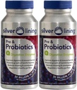 Lining de argint Pre & Probiotice + Enzime digestive 