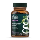 Gaia Herbs Schinduf Seed - Ajuta la sustinerea sanatoasa Alăptarea si Productia de lapte matern* - Made with Organic Fenugreek Seeds - 60 Vegan lichid Fito-Capsules (Până la 15 zile de aprovizionare)