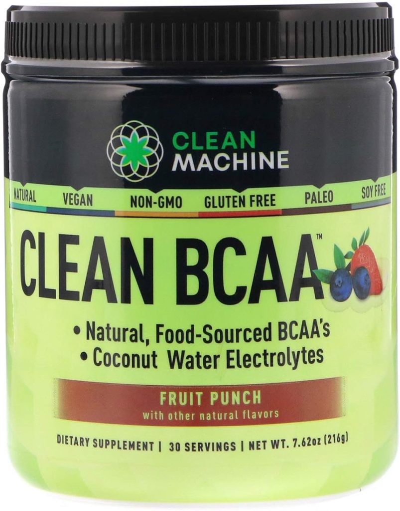 Masina curata BCAA fructe Punch pulbere, 30conte