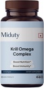 Ulei de krill - Somon sălbatic - Omega 3 Ulei de krill - Astaxantină - EPA & DHA - 60 Softgels