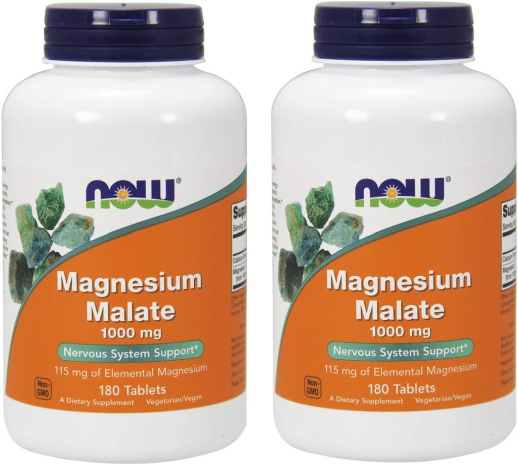 ACUM Malat de magneziu 1000 mg, 180 comprimate (Pachet de 2)