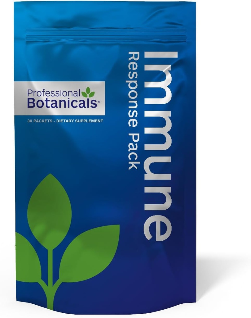 Pachete de răspuns imun botanic profesionist - Suport sistem imunitar Vegan Multi-Formula - 20 pachete