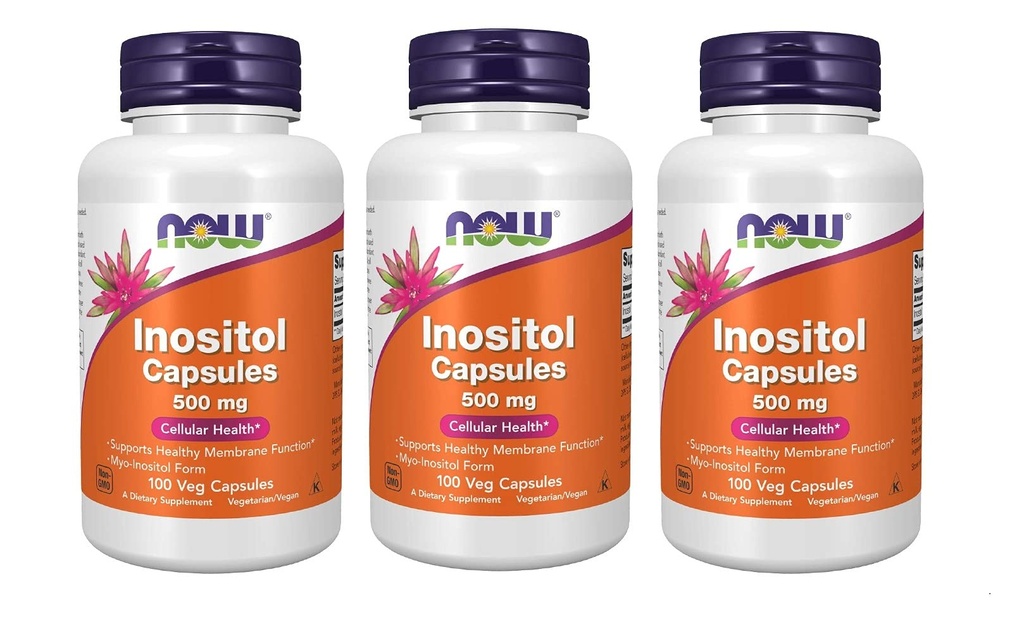 ACUM alimente Inositol 500mg,100 capsule (pachet de 3)