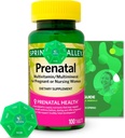Multivitamine prenatale/Multimineral 100 comprimate cu vitamine și minerale exclusive Bundle - A to Z -Better Ligth&Spring Guide + Weekly Pill Organizator (3 elemente)