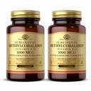 Solgar Metilcobalamină (Vitamina B12) 1000 mcg - 60 Nuggets, Pachet de 2 - Suportă metabolismul energetic - non-GMO, Vegan, Gluten Free, Dairy Free, Kosher - 120 Total Serviri
