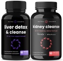 NutraChamps Ficat Curățați capsulele și curățați rinichii Capsulele 2 Ambalaje