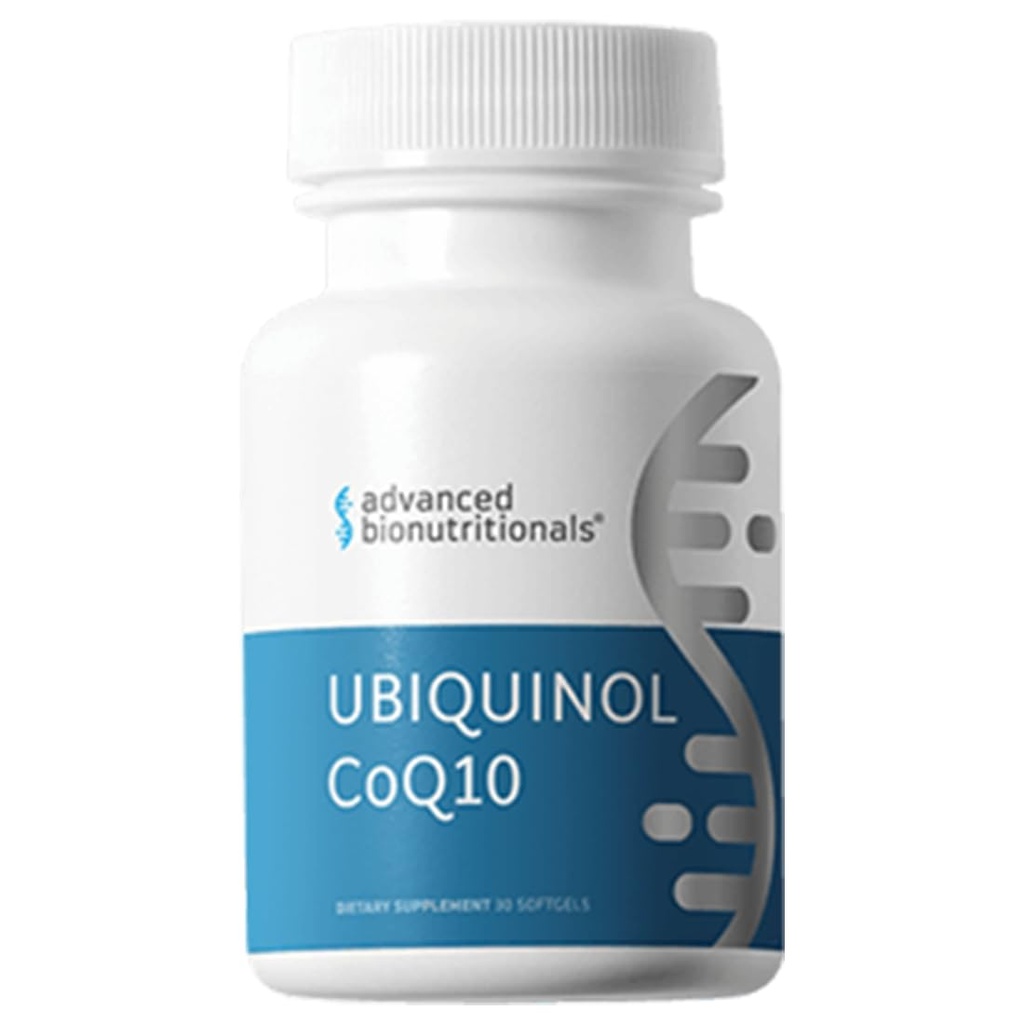 Bionutriționale avansate Ubichinol CoQ10, Creșterea producției de energie, Suplimentul Antioxidant Natural, Produs în Statele Unite ale Americii, 30 Softgel