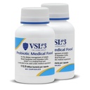 VSL #3® Probiotice pentru sanatate digestiva, IBS & UC Simptome - 112.5B CFU, Putere ridicata, Multi-Tren, Live, Frigider Probiotic, Alimente Medicale pentru Sanatate Ingrijita la Barbati si Femei, 120 Capsule