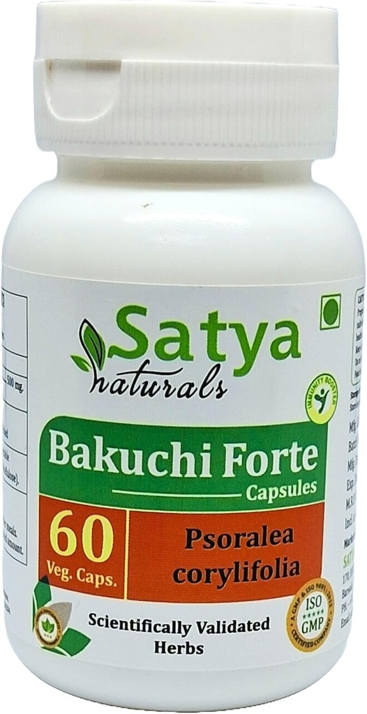 Capsulele Bakuchi Forte 500 mg. 60 Veg. Capsulele Bakuchi (Psoralea Corylifolia) Extract capsule pentru bărbaţi şi femei