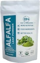 Alfalfa Leaf Powder - Green Superfood Supplement pentru băuturi, ceai, Shakes, Vegan, Gluten Free, Non OMG, Kosher