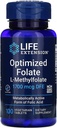 Extensie de viaţă Optimizată Folat L-metilfolat 1000 mcg Comprimate vegetariene 2 Ambalaj