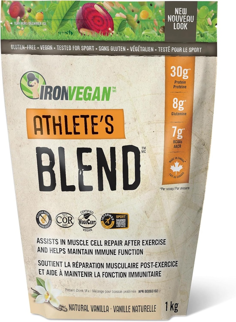 Atleţi cu proteine împrăştiate Blend Vanilla, 1000 GR