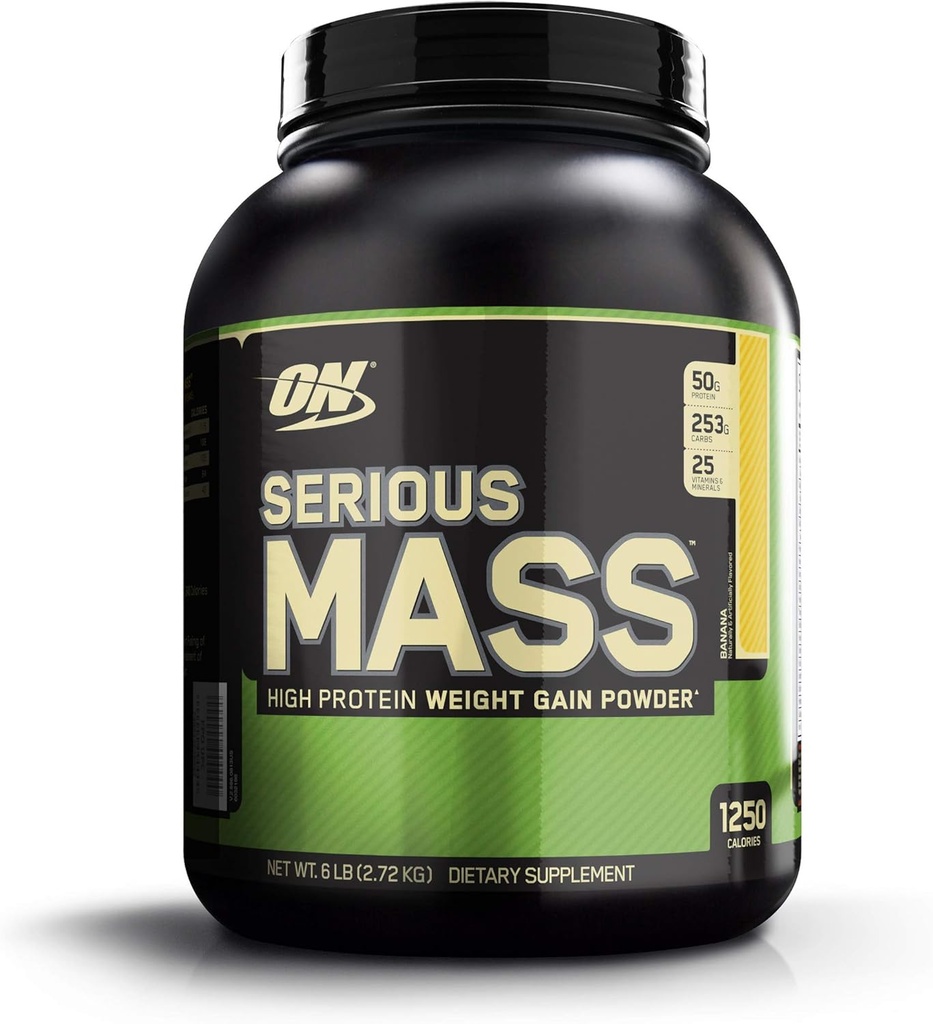 Health & Beauty Optimum Nutrition Serious MassTM, Banana, 6 lb (2,72 kg)