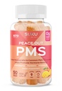 SUKU Vitamine - PMS Gummy Supliment cu Chasteberry pentru a elibera PMS și Menopause Peach Mango Gummies (50 Conte)