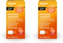 Amazon Basic Care Immune Support Citrus Chew Tablets, 32 Count (Pachet de 2)