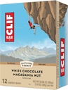 BAR CLIF - Aroma ciocolata alba Macadamia Nut - Made with Organic Oats - Non-GMO - Plant based - Energy Bars - 2.4 oz. (12 Pack)