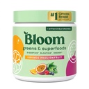 Bloom Nutriție Superfood Greens Powder, Enzime digestive cu Probiotice și Prebiotice, Sanatate Gut, Blooting Relief pentru femei, Chlorella, suc Mix w/Beet Root Powder, 30 SVG, Orange Passionfruit