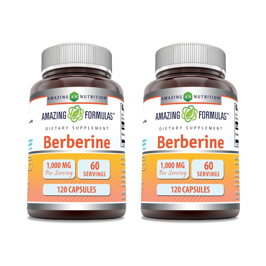 Formule uimitoare Berberine 1000 mg supliment capsule de servire 