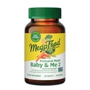 Megafood Baby & Me 2 Vitamine și minerale prenatale - Vitamine pentru femei - cu Folat (Acid folic Forma naturală), colină, fier, iod și vitamina C, vitamina D și mai mult - 60 Taburi (30 Servings)