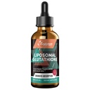2000MG Picături lichide lipozomale glutatione, absorbţie foarte mare Ultra, detoxifiere naturală, Sistem imunitar şi Supprot*, L-glutatione, vitamina C şi acid hialuronic, capsule alternative, 2,02 OZ