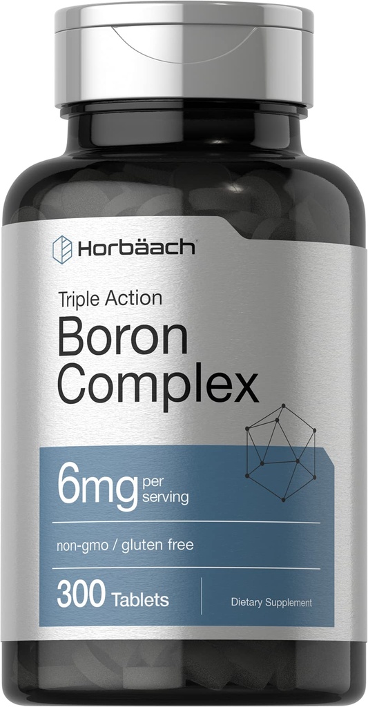 Horbäach Triple Boron Complex 6 mg Supliment 