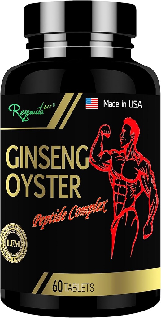 Ginseng & Oyster Complex comprimat-folosit pentru a stimula energia și sistemul imunitar, O zi bărbaților Ginseng&Oyster Formula Complex de sănătate, Male Consolidarea Supliment, 60 tablete/Sticle, doza de 15 zile