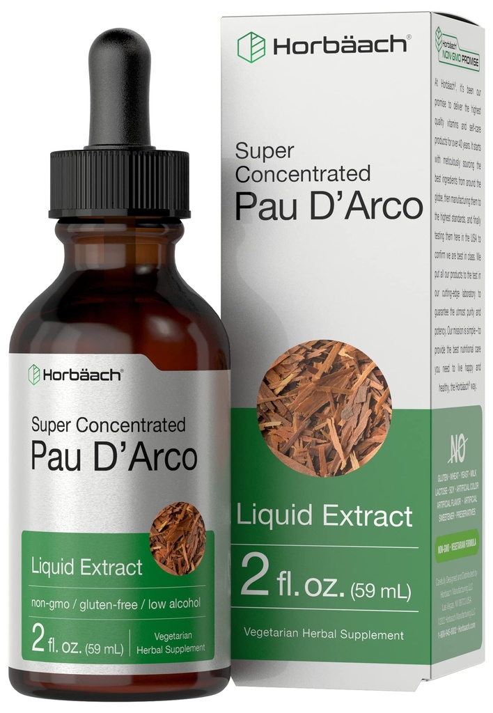 Horbaach PAU D Arco Bark Tincture 