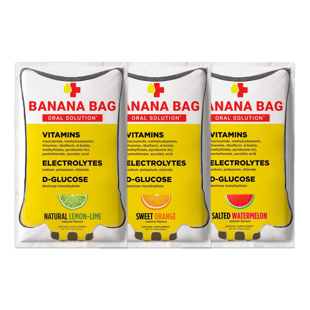 Banana Bag Soluție orală Pachete de pachete de 6pk Pachete de 6pk 