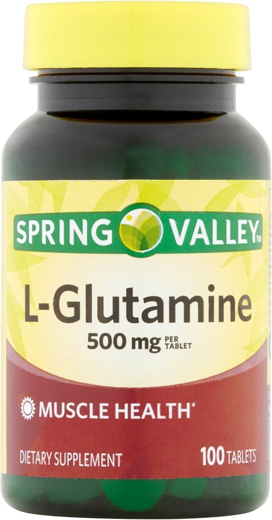 Valea Primăverii - L-glutamină 500 mg, 100 comprimate