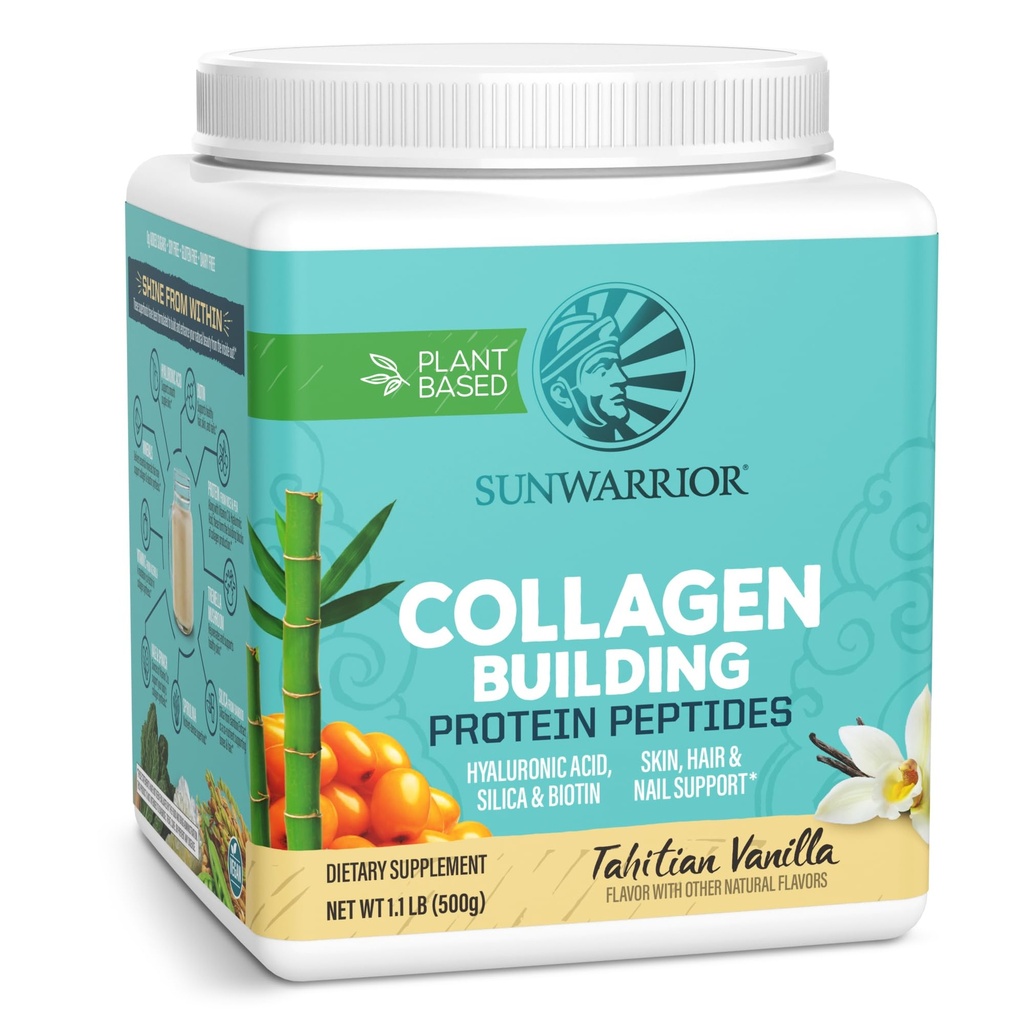 Vegan Colagen Protein Powder pe bază de plante pe bază de acid hialuronic Minerale Biotin Soy Free Days Free Gluten Free Non-GMO 