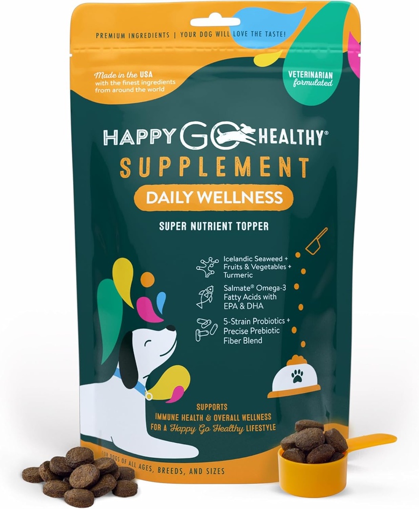 Suplimente de wellness de zi cu zi pentru câini 