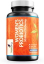 NutriZing Femei Probiotice pentru Sanatate Gut - 50 Miliarde CFU - Prebiotice si Probiotice pentru femei Digestive Sanatate & pH Balanta - Lactobacillus Reuteri & Rhamnosus Suplimente - Suport vaginal