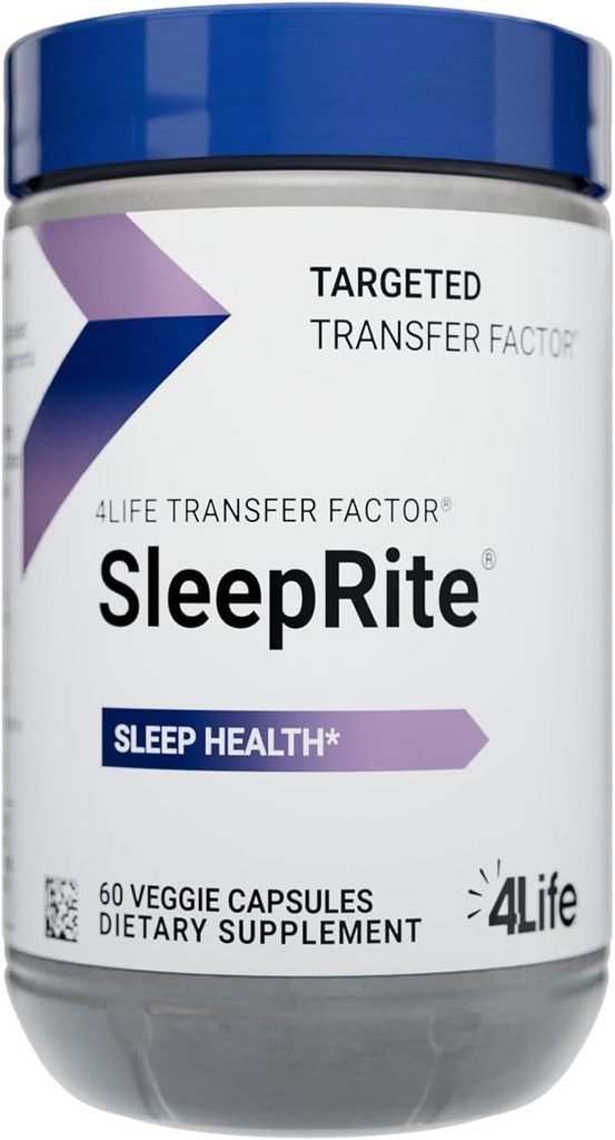 4Life Transfer Factor SleepRite - All-Nature Immune and Sleep Support with GABA and melatonin - 60 Capsule