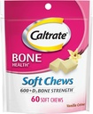 Caltrat calciu & vitamina D Soft Chews Vanilla Creme 60 Fiecare (Pachet de 2)