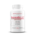 Biotics Research ResveraSirt HP Formulat de Dr. Mark Houston, Trans Resveratrol, Querbetin, Creșterea activității Sirtuin, Suport cardiovascular, Putere cardiacă, Suport vascular, 120 Capsule