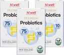(Pachet de 3) Hi Probiotice Premium 60 Capsule vegetariene