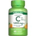 Natura's Truth Chewable Vitamina C cu Rose Hips 