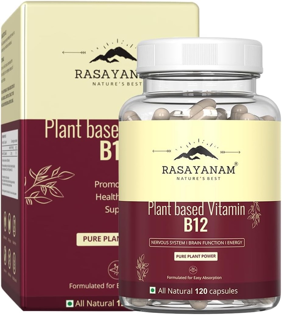 Pe bază de plante vitamina B12 Supliment pentru bărbaţi şi femei 