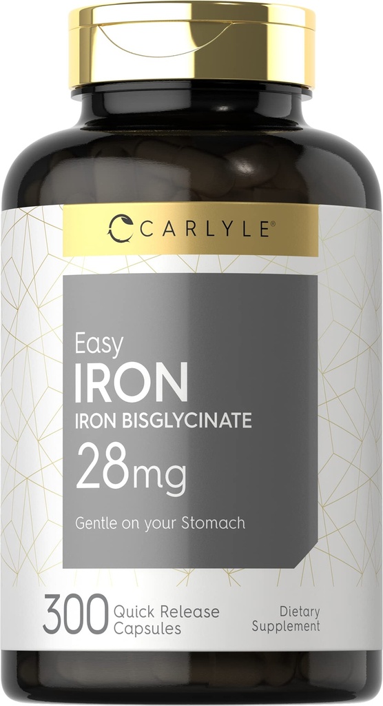 Carlyle Easy Supliment de fier pentru femei și bărbați 