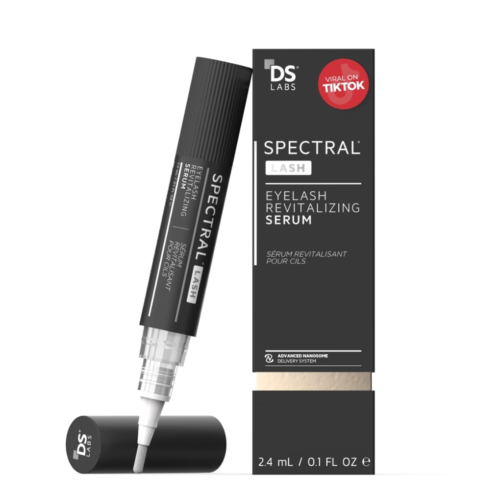 DS Labs Spectral. Ser condiţionat de gene LASH - Suporturi mai lungi, mai pline, mai groase, Lashes cautati, Seif pentru Extensii Lash, Ulei-Free, Paraben & Sulfat gratuit, Cruzime gratuit