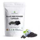 Element Cosmic 100% Pure Black Seed Powder Capsule organice - Vegan Nigella Sativa 450 mg Seminte de chimen negru per Servire pentru sanatate - 120 capsule