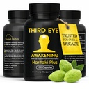 Third Eye Wakening - Capsule Haritaki organice- Kailash Herbals-100 Capsule- 650 mg Fiecare-Terminlia Chebula- Vegan