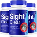 LIVORKA Sight Clear 20/20 Vision Supplement pentru ochi - 3 luni de aprovizionare - ambalaj de 3