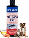 Life Line Wild Alaskan Somon ulei Omega-3 Supliment pentru câini și pisici 